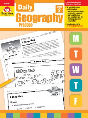 cover image of Daily Geography Practice, Grade 2
